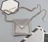Corrente de bolsa com strass mini requintada para menina, toda em brilho diamante, bolsa de ombro transversal para cintura feminina, bolsa tijolo 2020 Nova
