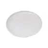 Fábrica de Origem Louça Imitando Porcelana de Melamina Prato Redondo Branco Prato de Jantar de Hotel Prato de Servir Prato Pequeno Doméstico Prato Redondo Comercial