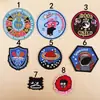 Bin Yan Atacado Transfronteiriço Patches Bordados Patches Bordados por Computador Insígnias de Bússola Planeta Patches para Decoração de Roupas Patches Aplique