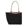 Nova Bolsa Tote de Nylon Bordada Dragão Francês 70º Aniversário Bolsa de Ombro Único para Mamãe Bolsa de Mão Bolsa Bolinho Bolsa Transversal para Mulheres