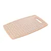Tábua de Corte com Fundo de Treliça 30cm x 20cm Plástico Creme - Lyor