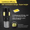 Luz LED de lectura para coche Xinhui decodificadora T10-6smd-5730 lente aluminio negro resistente a altas temperaturas luz de techo