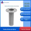 Elemento Filtrante de Malha Sinterizada com Flange 304, Elemento Filtrante de Pó de Grafite, Elemento Filtrante de Malha Sinterizada para Poeira a Vácuo 190*300
