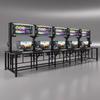 Suministro Directo de Fábrica Mesa para Cafetería de Internet Chasis Multijugador E-Sports Mesa Integrada Refrigeración por Aire Antirrobo Mesa para Sala de E-Sports en Casa Venta al por Mayor