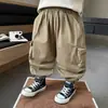 Pantalones para Niños Primavera y Otoño 2026 Estilo Nuevo Pantalones Cargo para Niños Elegantes para Niños Pequeños Pantalones Casuales de Otoño Modernos Geniales