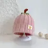 Gorro de Calabaza de Invierno Gorro de Punto para Bebé Gorro de Lana Cálido de Color Caramelo para Niños, Hombres y Mujeres para Niños y Niñas Lindo y Versátil