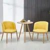 Juego de Mesa y Sillas de Comedor Imitación Madera Maciza Nórdica, Mesa Redonda Creativa de Ocio Minimalista Moderna para Apartamento Pequeño, Sillas para Cafetería
