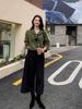 Hong Kong y American Apparel/Otoño 2026 Nueva Ropa para Mujer 95% Lana 5% Cachemir Integrada Cepillada Punto Suelto