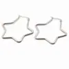 Atacado Europeu e Americano novo temperamento feminino moda coreana brinco estrela de cinco pontas sexy brincos de prata brincos