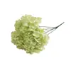 Nuevo ramo decorativo de hortensias artificiales para bodas, flores falsas, accesorios de estudio fotográfico de bodas con hortensias artificiales al por mayor