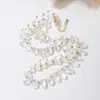 Collar de Grava de Ágata de Cristal Natural al por Mayor, Cuentas de Ágata de Cristal de Piedra Natural de Forma Irregular, Cuentas Sueltas