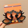 Halloween Hairpin Dress-up Chapéu de Natal Bonito Headwear Feminino 2024 Novo Engraçado Hairpin Criativo Acessórios de Cabelo Foto