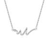 Rueda de la fortuna S925 plata de ley collar serpiente corrugado chicas nicho todo-partido gama alta zodiaco serpiente cadena clavícula joyería