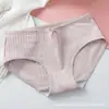 Calcinhas Rendadas Femininas Calcinhas Bordadas à Mão Femininas Cuecas Sexy de Cintura Média Cuecas de Algodão