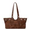 Transfronteriza 2025 Nuevo Estilo Bolso de Madre de Mediana Edad para Mujer Gran Capacidad Bolso de Hombro Moderno de Mano Cruzado Bolso Casual para Mujer