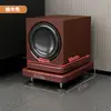 Bandeja para Altavoz Soporte de Audio Estantería Pies para Subwoofer Soporte Altavoces de Cine en Casa de Pie Tablero de Absorción de Choques de Doble Capa