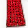 Vendas Diretas da Fábrica Mini Cabeças de Flores do Tamanho de um Polegar DIY Flores de Sabão Semi-Acabadas Cabeças de Flores de Rosa Presentes de Flores de Sabão Atacado