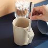 Copo para Enxaguante Bucal Espessado Destaque Simples Doméstico Copo para Escova Filtro de Água Copo de Lavar Conjunto de Casal Portátil Peça Única Cabelo
