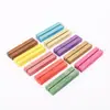 Portatarjetas de Negocio Creativo de Madera, Pinza para Fotos, Decoración del Hogar, Adorno para Barra de Vino, Base Giratoria de Madera Maciza Hecha a Mano