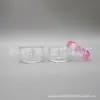 10G frasco de creme para cuidados com a pele ps completo caixa de creme facial frasco de creme frasco de creme copo de leite para água frasco redondo frasco com pó de ouro