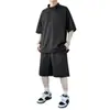 Shorts de Manga Corta para Hombre de Verano, Trajes Finos de Ropa Casual para el Hogar de Primavera y Verano para Hombre, Ropa para Exteriores, Versátil y a la Moda
