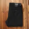 Pantalones de Modal Gruesos de Invierno Europeos Importados de Alta Calidad para Hombre 2025 Nuevos Rectos Holgados Casuales para Hombre
