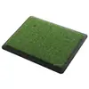 Tapete de Batida de Golfe com Borda Chanfrada de Veludo para Prática de Swing Indoor, Tapete de Batida Pequeno para Treinamento de Chipping, Antiderrapante, 4 Tipos