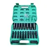 Jogo de Soquetes Estendido e Espessado para Bateria de Lítio, Conjunto de 10 Peças, Conjunto de 15 Peças, Conjunto de 20 Peças, Conjunto para Bateria de Lítio, Todos os Tamanhos 8-32mm