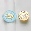2,2cm Nova Série Sanrio Cabeça de Carimbo de Cera para Selagem Atacado, Animal de Anime Cabeça Esculpida em Latão Sólido