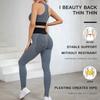 Pantalones de Yoga Deportivos Transpirables de Secado Rápido Europeos y Americanos Hermosa Espalda Sexy Yoga Levanta Caderas Mallas Traje Venta al por Mayor