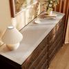 Tapete para aparador, mueble de mesa, zapatero, tapete antisuciedad, mueble de TV, tapete para encimera, tapete protector para escritorio de entrada, mantel impermeable y a prueba de aceite.