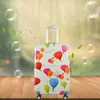 Maleta Casual Estilo Dibujos Animados Impresión UV 20 pulgadas Maleta de Cabina Rueda Universal Juego de Tres Piezas Maleta con Ruedas Caja con Contraseña