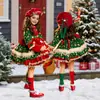Vestido Nuevo para Niñas 2025 Otoño e Invierno Navidad Vestido Lolita Princesa para Niños Estilo Occidental Vestido para Bebé Falda Abullonada