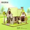 Quebra-Cabeça Estéreo 3D de Madeira Popular Educacional Infantil DIY Feito à Mão Brinquedo Descompressor Venda Direta do Fabricante Montagem