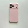 Capa de Celular de Silicone Líquido Espesso com Furos Finos para Apple 18PROMAX Tendência 17/16 Semelhante à Pele 15 Estilo Leve de Luxo