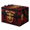 Caja de Almacenamiento Plegable Creativa Transfronteriza con Gran Capacidad y Tapa, Organizador Portátil para Juguetes y Ropa, Personalizable