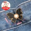 Botão de Cintura Borboleta Sem Perfuração Removível Aperto de Cintura de Saia Jeans Artefato de Encolhimento Botão Ajustável