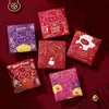 Sobres rojos de Año Nuevo con diseños de dibujos animados para el Año de la Oveja, con el motivo del animal del zodíaco, para el Año Nuevo 2027 y el Festival de Primavera, al por mayor, diseños personalizados y creativos