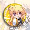 Emblema de animação ISLANDALA 58 mm Royal Original Rin Sound Secundário Periférico Presente Pôster