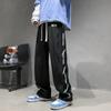 Pantalones americanos de primavera y otoño para hombre, diseño de calle, pantalones rectos de gran tamaño, pantalones holgados casuales de pierna ancha para hombre