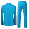 Terno Terno Masculino Estilo Coreano Slim-fit Terno de Negócios Masculino Três Peças Profissional Traje Formal Traje do Padrinho Traje de Casamento do Noivo