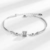 Pulsera de plata esterlina s925 de nuevo concepto, diseño de nicho para mujer, de alto sentido, temperamento ins, lujo ligero, pulsera de diamantes