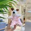 Nuevo Llavero de Perro Handdog para Bata de Baño Colgante de Peluche Juguete de Peluche de Dibujos Animados Lindo Muñeco Colgante para Bolso
