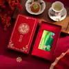 Caja de Tarjetas de Banco para Compromiso, Caja para Tarjetas de Regalo, Caja de Dinero para Regalo de Boda, Caja de Regalo para Ceremonia de Té de Dote, Caja para Regalo en Efectivo