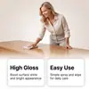 JAKEHOE Spray de Cera de Abejas para Pulir Madera - Conveniente spray pulidor para mantener y renovar muebles de madera y realzar el brillo de la superficie