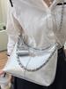 Bolso de Hombro para Mujer Estilo Coreano Nuevo 2025, Bolso de Axila Personalizado, Bolso Satchel de Cadena Niche de Moda Femenina de Aspecto Elevado
