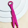 Cordão Colorido Artesanal Chaveiro Estilo Étnico Pingente para Celular Estilo Casal Acessórios de Joias Boêmias