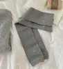 Calcetines rodilleras mujer otoño invierno alargados algodón peinado calcetines hasta la rodilla calcetines antideslizantes para muslos tubo alto calentadores de piernas calcetines de protección para rodillas