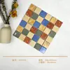 Mosaico para piscina, azulejo de forno, ondulação de água, engenharia, piscina termal, azulejo de parede, antiderrapante, mosaico todo em cerâmica para interior e exterior
