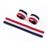 Conjunto Infantil de Três Peças para Apresentação Faixa de Pulso Esportiva Faixa de Cabelo Moderna para Apresentação de Dança de Rua Hip-Hop Faixa de Cabelo Esportiva Absorvente de Suor Faixa de Cabeça Faixa de Pulso
